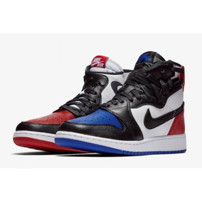 Nike Bayan Air Jordan 1 Rebel Beyaz / Siyah / Kırmızı Basketbol Ayakkabısı Türkiye - D9HMF93T